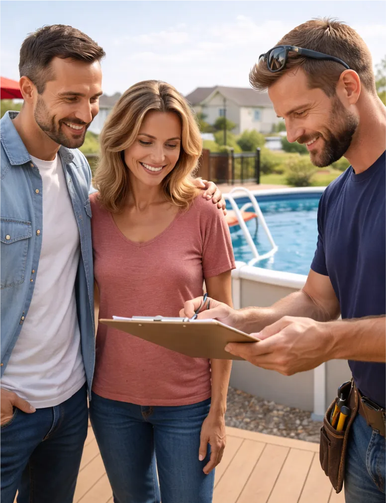 service professionnel deck